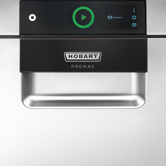 Ovládací panel podstolní myčky HOBART s displejem a ovládacími tlačítky